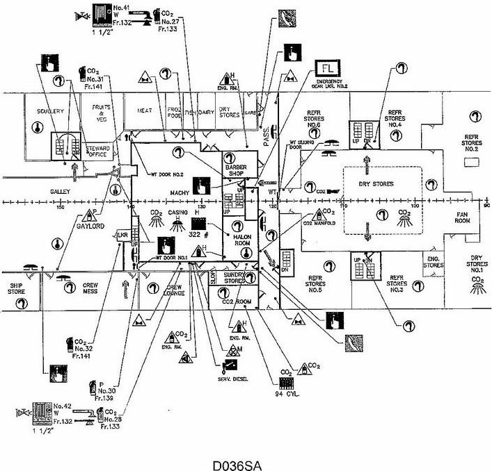USCG Exam Illustration D036SA