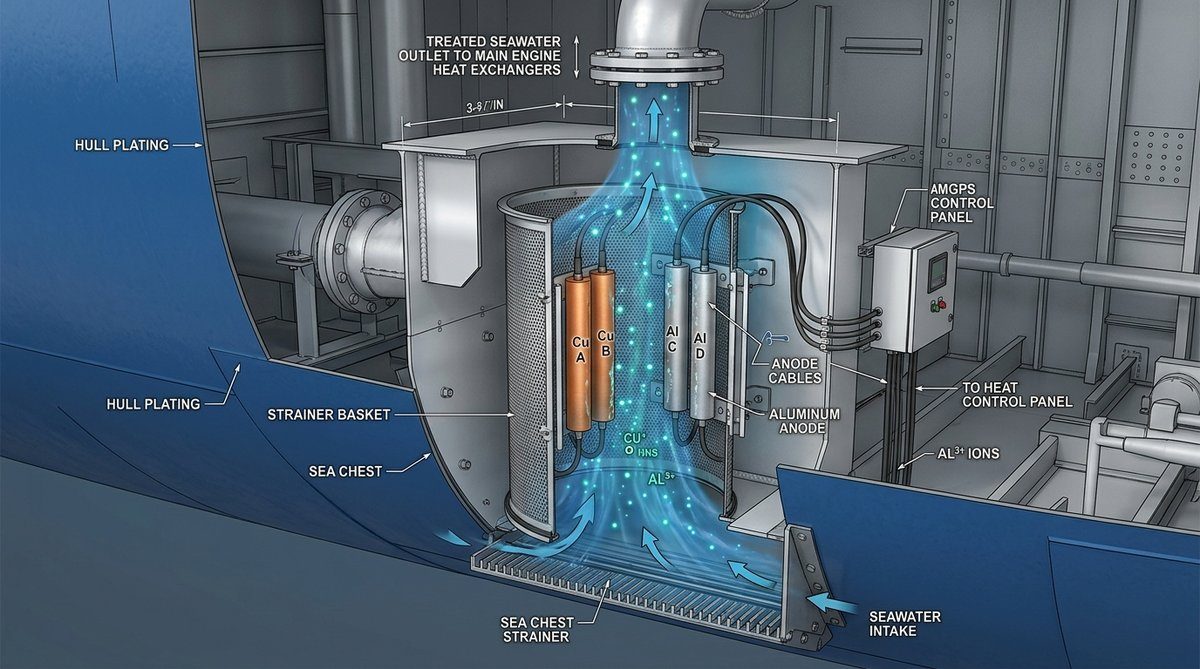 Marine Growth Prevention System (MGPS) on Ships: A Practical Guide for Marine Engineers